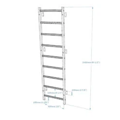 BenchK 700 Wall Bars -Fitness Store 5 BenchK 700W