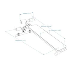 BenchK B1 Workout Bench -Fitness Store B1 01