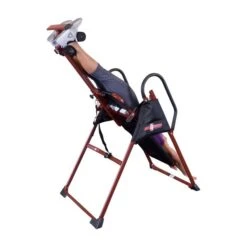 Best Fitness BFINVER10 Inversion Table -Fitness Store BestFitnessBFINVER10InversionTableExerciseDemo4
