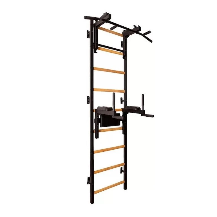 BenchK 732 Fitness Black Stall Bar For Home 1 BenchK 732 Fitness Black Stall Bar For Home