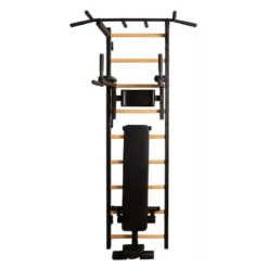 BenchK 723 Gymnastic Ladder For Home Gym Or Fitness Room -Fitness Store Black wall bar BenchK 313 with b