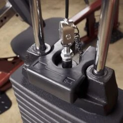 Body Solid Body-Solid 2.5lb Weight Stack Add On WSA2.5 -Fitness Store Body Solid2.5lbWeightStackAdapterPlateCloseUp