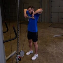 Body Solid Body-Solid Aluminum Revolving Straight Bar -Fitness Store Body SolidAluminumRevolvingStraightBarExercise3