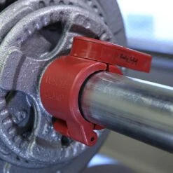 Body Solid Body-Solid Muscle Clamps -Fitness Store Body SolidMuscleClampsFrontSideViewRed