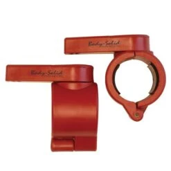 Body Solid Body-Solid Muscle Clamps -Fitness Store Body SolidMuscleClampsSideViewRed