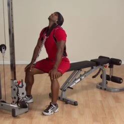 Body Solid Body-Solid Nylon Head Harness -Fitness Store Body SolidNylonHeadHarnessExercise2