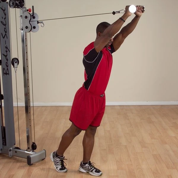 Body Solid Body-Solid Pro-Grip Tricep Pressdown Bar 5 Body Solid Body-Solid Pro-Grip Tricep Pressdown Bar - Image 5