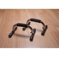 Body Solid Body-Solid Push Up Bars -Fitness Store Body SolidPushUpBarsFrontViewTopViewFloor