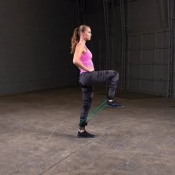 Body Solid Body-Solid Tools Ankle Cuff Resistance Tubes 20 Body Solid Body-Solid Tools Ankle Cuff Resistance Tubes -Fitness Store Body SolidToolsAnkleCuffResistanceTubesExercise1