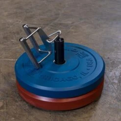 Body Solid Body-Solid Tools Plate Load Pin -Fitness Store Body SolidToolsPlateLoadPinFrontSideViewWithPlate