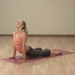 Body Solid Body-Solid Tools Yoga Mat Red 5mm -Fitness Store Body SolidToolsYogaMatRed5mmExercise3