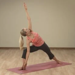 Body Solid Body-Solid Tools Yoga Mat Red 5mm -Fitness Store Body SolidToolsYogaMatRed5mmExercise6