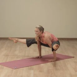 Body Solid Body-Solid Tools Yoga Mat Red 5mm -Fitness Store Body SolidToolsYogaMatRed5mmExercise8