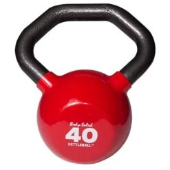 Body Solid Body-Solid Vinyl Dipped Kettleballs -Fitness Store Body SolidVinylDippedKettleballs40lbs