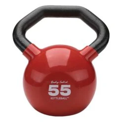 Body Solid Body-Solid Vinyl Dipped Kettleballs -Fitness Store Body SolidVinylDippedKettleballs55lbs