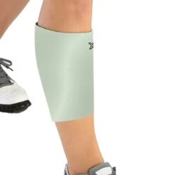 Body Helix Full Calf Compression Sleeve -Fitness Store BodyHelixFullCalfCompressionSleeveSilver