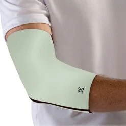 Body Helix Full Elbow Compression Sleeve -Fitness Store BodyHelixFullElbowCompressionSleeveSilver