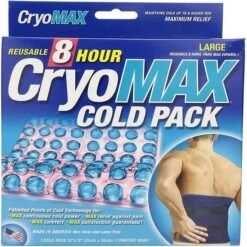 CryoMAX 8-Hour Cold Pack 12 CryoMAX 8-Hour Cold Pack -Fitness Store CryoMAX8 HourColdPackLargeFrontView