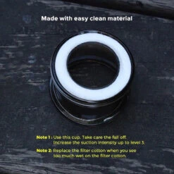 Achedaway Cupper Attachment (Small Cup) -Fitness Store Cuppingmassagercup