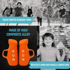 Egg Weights 1.0 Lb Set Youth Running Pods -Fitness Store EggWeights1.0LbSetYouthRunningPodsOrange