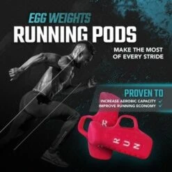 Egg Weights 2.0 Lb Set Adult Running Pods 10 Egg Weights 2.0 Lb Set Adult Running Pods -Fitness Store EggWeights2.0LbSetAdultRunningPodsPink