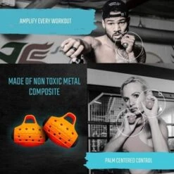 Egg Weights 2Lbs Cardio With Bag -Fitness Store EggWeights2LbsCardioWithBagOrange