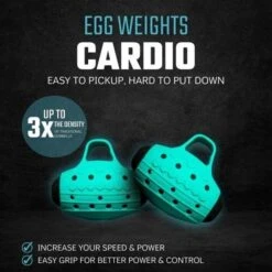 Egg Weights 2Lbs Cardio With Bag -Fitness Store EggWeights2LbsCardioWithBagRobin sEggBlue