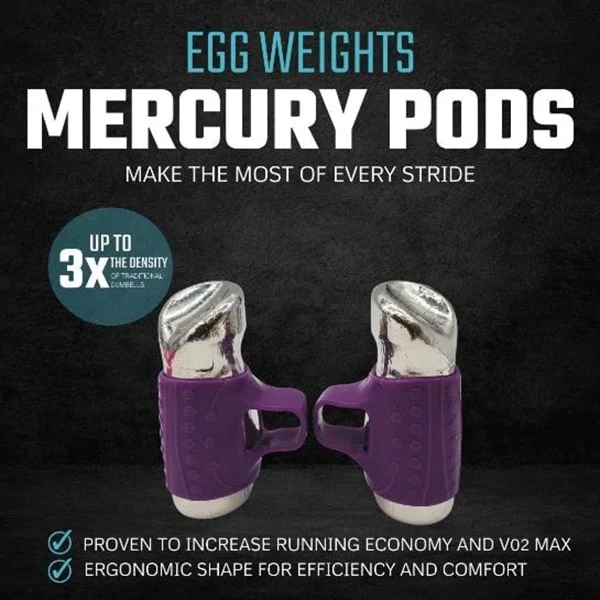 Egg Weights 3.5 Lb Set The Mercury Running Pods 2 Egg Weights 3.5 Lb Set The Mercury Running Pods - Image 2