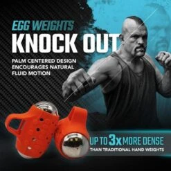Egg Weights 4Lbs Knockout With Bag -Fitness Store EggWeights4LbsKnockoutWithBagOrange