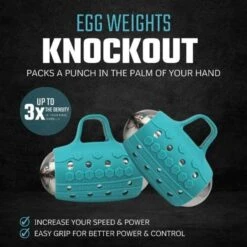 Egg Weights 4Lbs Knockout With Bag -Fitness Store EggWeights4LbsKnockoutWithBagRobin sEggBlue