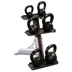Body Solid Compact Kettlebell Rack