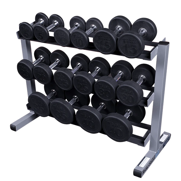 Body Solid Body-Solid 3-Tier Dumbbell Rack GDR363 5 Body Solid Body-Solid 3-Tier Dumbbell Rack GDR363 - Image 5