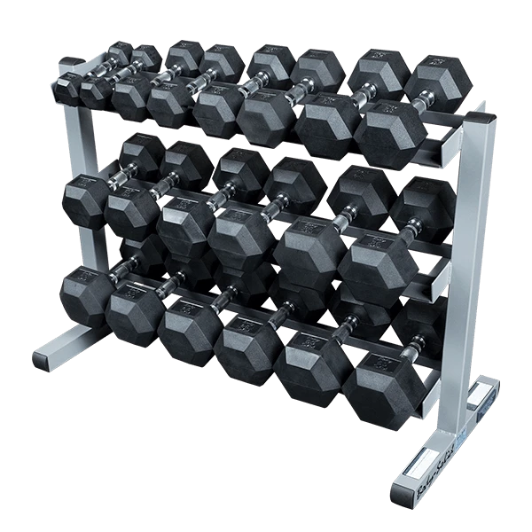 Body Solid Body-Solid 3-Tier Dumbbell Rack GDR363 4 Body Solid Body-Solid 3-Tier Dumbbell Rack GDR363 - Image 4