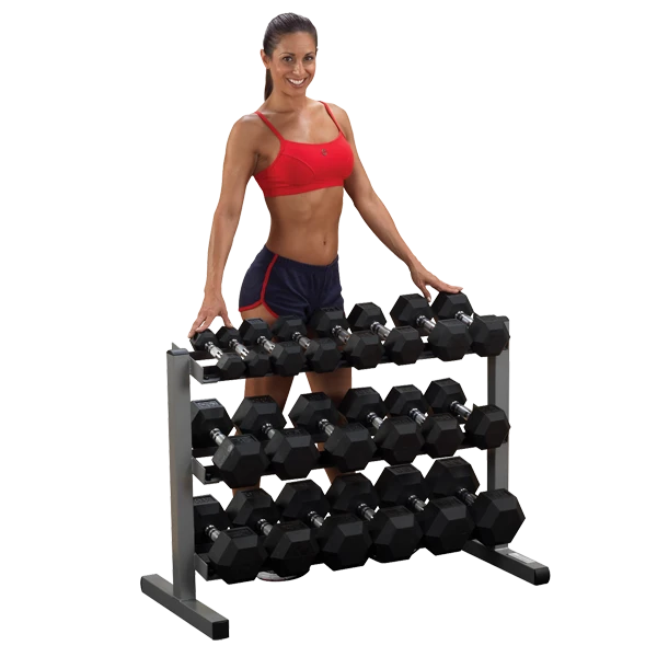 Body Solid Body-Solid 3-Tier Dumbbell Rack GDR363 1 Body Solid Body-Solid 3-Tier Dumbbell Rack GDR363