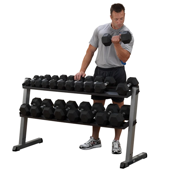 Body Solid Body-Solid Pro Dumbbell Rack GDR60 2 Body Solid Body-Solid Pro Dumbbell Rack GDR60 - Image 2