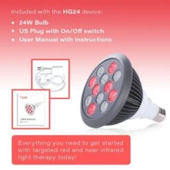 Hooga HG24 Red Light Therapy Device -Fitness Store Hooga HG24 4