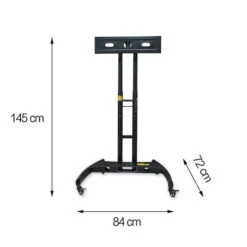 Hooga Mobile Stand For HGPRO 7 Hooga Mobile Stand For HGPRO -Fitness Store Hooga HGPRO Stand 4