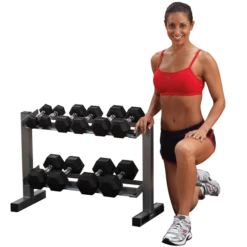 Body Solid Powerline Dumbbell Rack