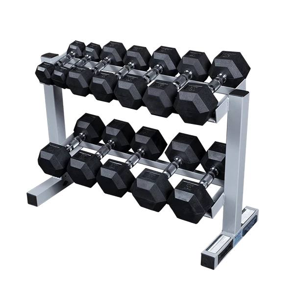 Body Solid Powerline Dumbbell Rack 3 Body Solid Powerline Dumbbell Rack - Image 3