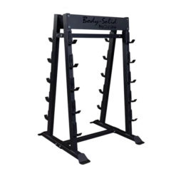 Body Solid Fixed Barbell, Fixed Curl Bar Rack