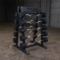 Body Solid Fixed Barbell, Fixed Curl Bar Rack 6 Body Solid Fixed Barbell, Fixed Curl Bar Rack -Fitness Store SBBR100 DSF1653 Cut 1000px