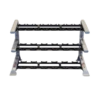 Body Solid Pro Club Line SDKR 3 Tier Saddle Dumbell Rack