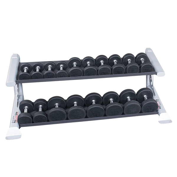 Body Solid Pro Club Line SDKR 2 Tier Dumbbell Rack 2 Body Solid Pro Club Line SDKR 2 Tier Dumbbell Rack - Image 2