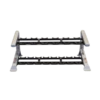Body Solid Pro Club Line SDKR 2 Tier Saddle Dumbell Rack
