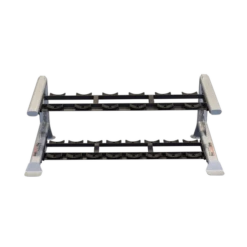 Body Solid Pro Club Line SDKR 2 Tier Saddle Dumbell Rack