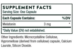 Thorne Melaton-3 -Fitness Store SF788 12 facts