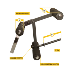 Body Solid Body-Solid Leg Developer Attachment GLDA3 -Fitness Store TECHSPECS GLDA3