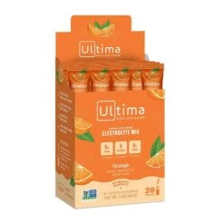 Ultima Replenisher 20 Count Stick Pack Box -Fitness Store UltimaReplenisher20CountOrangeFront