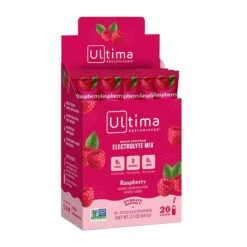 Ultima Replenisher 20 Count Stick Pack Box -Fitness Store UltimaReplenisher20CountRaspberryFront