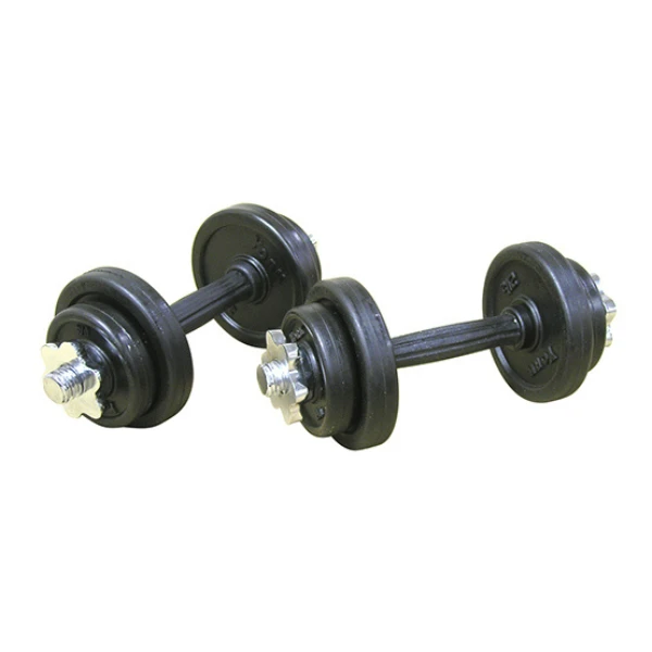 22 Lb Rubber Adjustable SL Dumbbell Set 1 22 Lb Rubber Adjustable SL Dumbbell Set